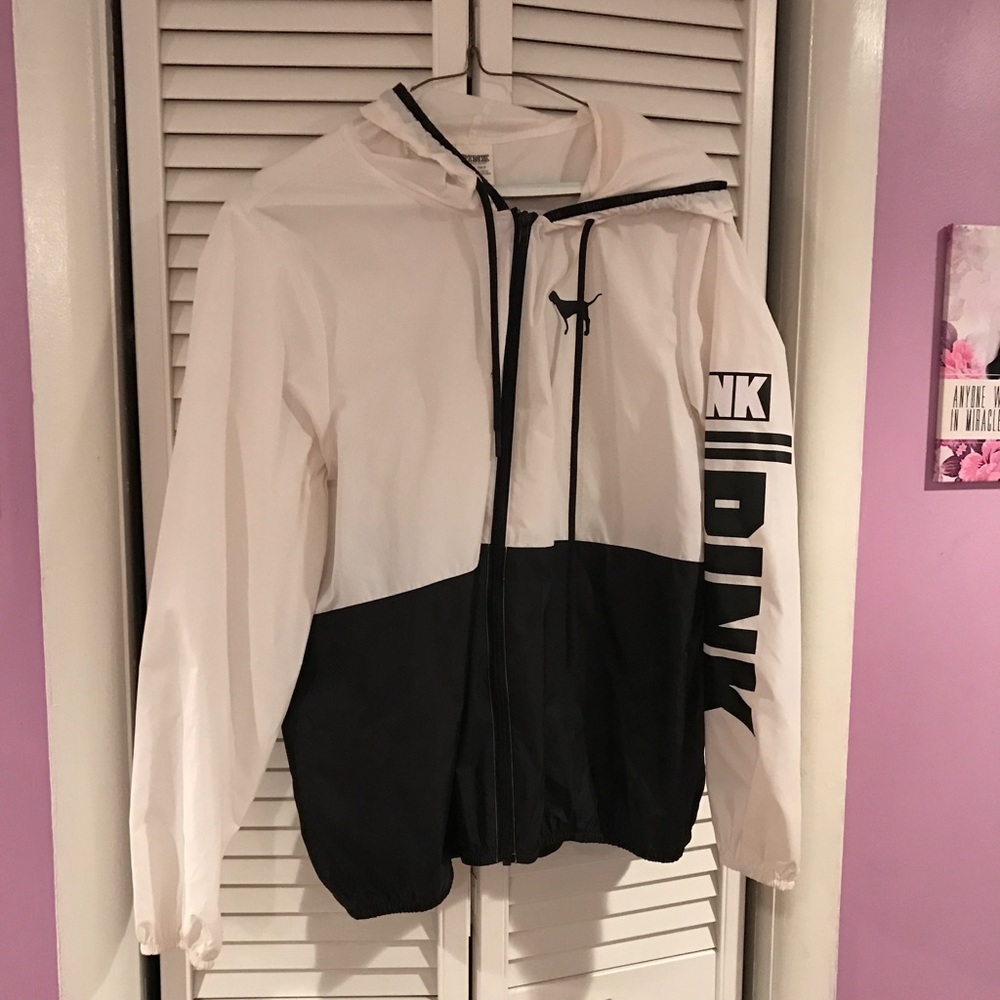 Pink wind breaker